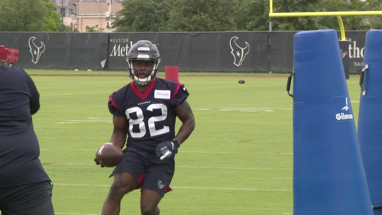 From homeless to NFL Texans wide receiver Floyd Allen is...